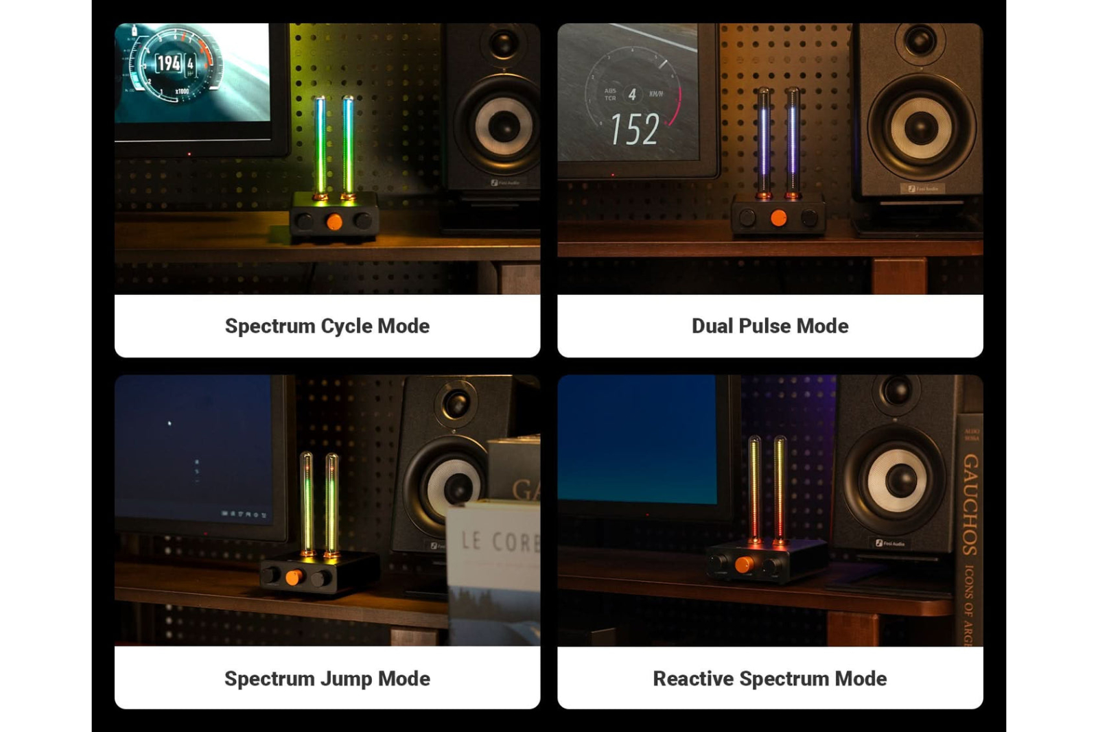 LED-owy wizualizator rytmu muzycznego Fosi Audio